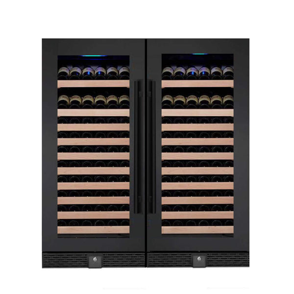 Kingsbottle 100 Bottle Kitchen Wine Refrigerator Freestanding KBU100WX-FG, LHH-Wine Coolers-The Wine Cooler Club