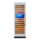 Kingsbottle 164 Bottle Large Wine Refrigerator With Glass Door KBU170DX-SS, LHH-Wine Coolers-The Wine Cooler Club
