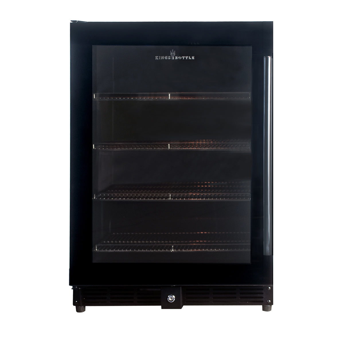Kingsbottle 24 Inch Under Counter Beer Cooler Fridge Built In KBU50BX-FG, LHH-Wine Coolers-The Wine Cooler Club