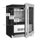 Kingsbottle 24 Inch Glass Door Under Counter Steak Ager Fridge KBU50SA RHH-Wine Coolers-The Wine Cooler Club