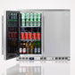 Kingsbottle 36 Inch Outdoor Beverage Refrigerator 2 Door For Home KBU56ASD-Wine Coolers-The Wine Cooler Club