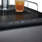 24" Wide Kombucha Single Tap Black Stainless Steel Kegerator-Kegerators-The Wine Cooler Club