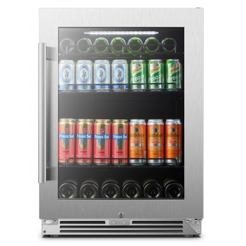 LANBOPRO 118 CANS BEVERAGE REFRIGERATOR LP54BC-Refrigerators-The Wine Cooler Club