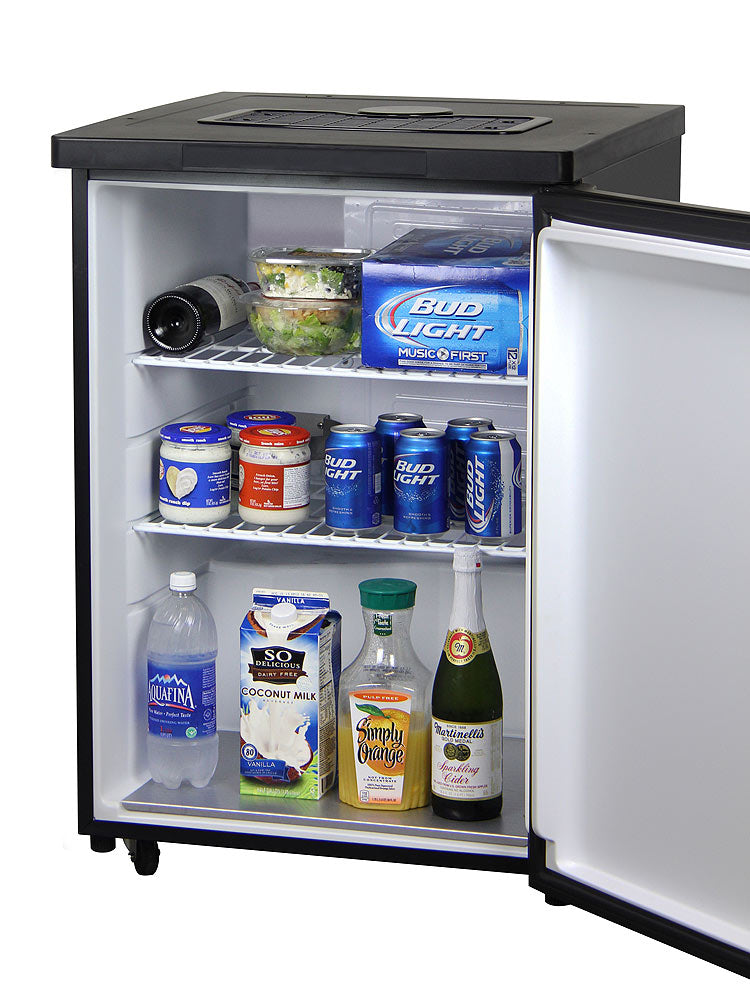 24" Wide Stainless Steel Kegerator - Cabinet Only-Kegerators-The Wine Cooler Club