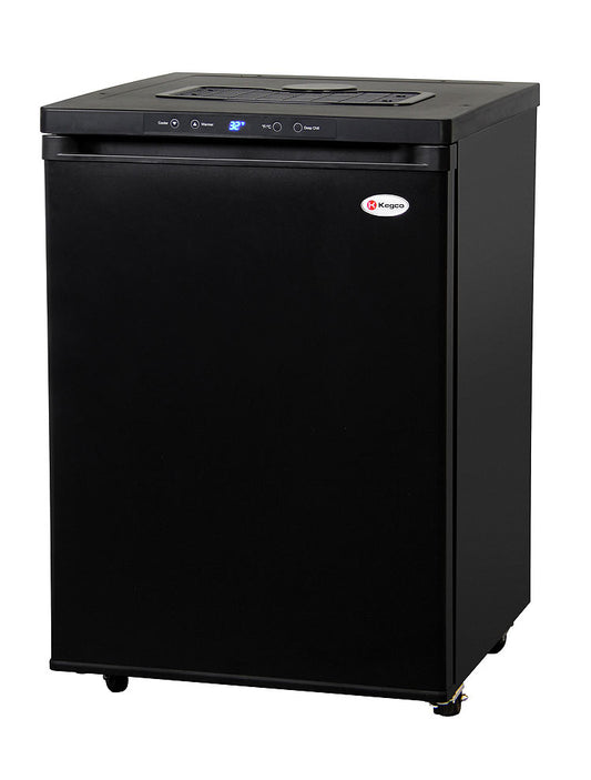 24" Wide Black Digital Kegerator - Cabinet Only-Kegerators-The Wine Cooler Club