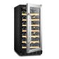 LANBO 33 BOTTLE SINGLE ZONE WINE COOLER LW33S-Wine Coolers-The Wine Cooler Club