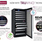 47" Wide FlexCount II Tru-Vino 242 Bottle Four Zone Stainless Steel Side-by-Side Wine Refrigerator - BF 2X-VSWR121-2S20-Wine Coolers-The Wine Cooler Club