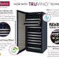 24" Wide FlexCount II Tru-Vino 128 Bottle Single Zone Stainless Steel Left Hinge Wine Refrigerator - AO VSWR128-1SL20, AO VSWR128-1SR20-Wine Coolers-The Wine Cooler Club