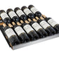 24" Wide FlexCount II Tru-Vino 128 Bottle Single Zone Stainless Steel Left Hinge Wine Refrigerator - AO VSWR128-1SL20, AO VSWR128-1SR20-Wine Coolers-The Wine Cooler Club