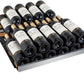 24" Wide FlexCount II Tru-Vino 128 Bottle Single Zone Stainless Steel Left Hinge Wine Refrigerator - AO VSWR128-1SL20, AO VSWR128-1SR20-Wine Coolers-The Wine Cooler Club