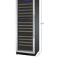 24" Wide FlexCount II Tru-Vino 172 Bottle Dual Zone Stainless Steel Left and Right Hinge Wine Refrigerator-Wine Coolers-The Wine Cooler Club