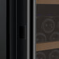 47" Wide FlexCount II Tru-Vino 354 Bottle Dual Zone Black Side-by-Side Wine Refrigerator - BF 2X-VSWR177-1B20-Wine Coolers-The Wine Cooler Club
