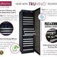47" Wide FlexCount II Tru-Vino 349 Bottle Three Zone Stainless Steel Side-by-Side Wine Refrigerator - BF 3Z-VSWR7772-S20-Wine Coolers-The Wine Cooler Club
