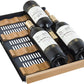 15" Wide FlexCount II Tru-Vino 30 Bottle Single Zone Black Wine Refrigerator - AO VSWR30-1BR20-Wine Coolers-The Wine Cooler Club