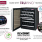 24" Wide FlexCount II Tru-Vino Series 56 Bottle Single Zone Stainless Steel Left and Right Hinge Wine Refrigerator-Wine Coolers-The Wine Cooler Club