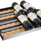 24" Wide FlexCount II Tru-Vino Series 56 Bottle Single Zone Stainless Steel Left and Right Hinge Wine Refrigerator-Wine Coolers-The Wine Cooler Club