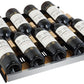 24" Wide FlexCount II Tru-Vino Series 56 Bottle Single Zone Stainless Steel Left and Right Hinge Wine Refrigerator-Wine Coolers-The Wine Cooler Club
