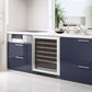 24" Wide FlexCount II Tru-Vino Series 56 Bottle Single Zone Stainless Steel Left and Right Hinge Wine Refrigerator-Wine Coolers-The Wine Cooler Club