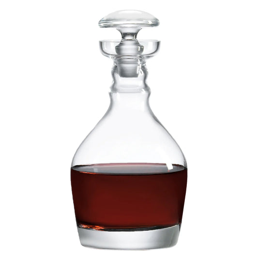 Ravenscroft Crystal Thomas Jefferson Decanter with Free Luxury Satin Decanter and Stopper Bags W2286