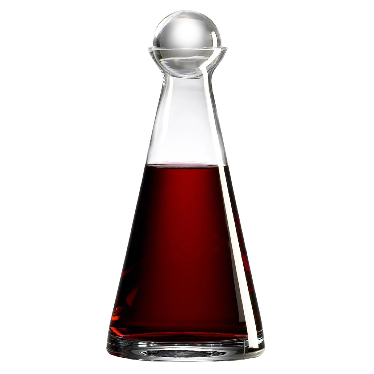 Ravenscroft Crystal Pinnacle Decanter with Free Luxury Satin Decanter and Stopper Bags W3053