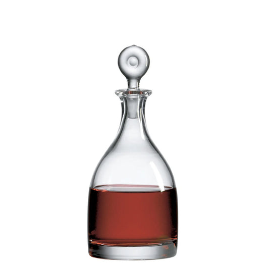 Ravenscroft Crystal Monticello Single Decanter with Free Luxury Satin Decanter and Stopper Bags W3100-0900