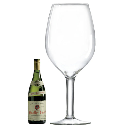 Ravenscroft Maxi Bordeaux Glass (1 Glass) with Free Microfiber Cleaning Cloth W6079-8000