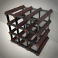 Kingsbottle 12 Bottle Timber Wine Rack | 3x3 Configuration WRT012N-Wine Racks-The Wine Cooler Club