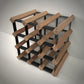 Kingsbottle 12 Bottle Timber Wine Rack | 3x3 Configuration WRT012N-Wine Racks-The Wine Cooler Club