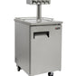 24" Wide Four Tap All Stainless Steel Commercial Kegerator-Kegerators-The Wine Cooler Club