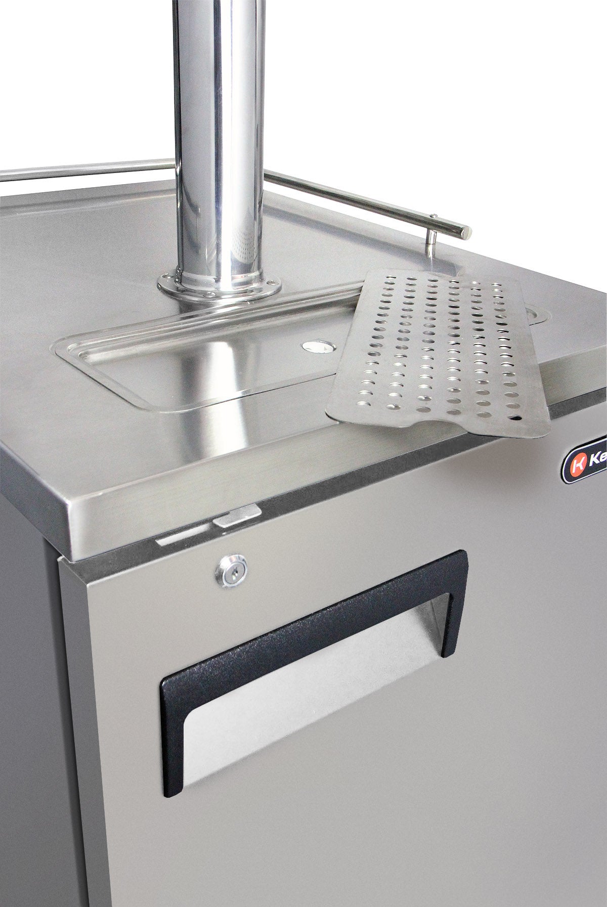 24" Wide Single Tap All Stainless Steel Commercial Kegerator-Kegerators-The Wine Cooler Club