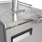 24" Wide Triple Tap All Stainless Steel Commercial Kegerator-Kegerators-The Wine Cooler Club