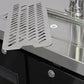 49" Wide Dual Tap Black Commercial Kegerator-Kegerators-The Wine Cooler Club