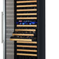 24" Wide FlexCount II Tru-Vino 172 Bottle Dual Zone Stainless Steel Left Hinge Wine Refrigerator - AO YHWR172-2SL20, AO YHWR172-2SR20-Wine Coolers-The Wine Cooler Club