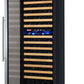 24" Wide FlexCount II Tru-Vino 172 Bottle Dual Zone Stainless Steel Left Hinge Wine Refrigerator - AO YHWR172-2SL20, AO YHWR172-2SR20-Wine Coolers-The Wine Cooler Club