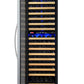 24" Wide FlexCount II Tru-Vino 172 Bottle Dual Zone Stainless Steel Left Hinge Wine Refrigerator - AO YHWR172-2SL20, AO YHWR172-2SR20-Wine Coolers-The Wine Cooler Club