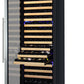 24" Wide FlexCount Classic II Tru-Vino 174 Bottle Single Zone Stainless Steel Left and Right Hinge Wine Refrigerator-Wine Coolers-The Wine Cooler Club