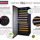 32" Wide Vite II Tru-Vino 277 Bottle Single Zone Stainless Steel Left Hinge Wine Refrigerator-Wine Coolers-The Wine Cooler Club