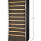 32" Wide Vite II Tru-Vino 277 Bottle Single Zone Stainless Steel Left Hinge Wine Refrigerator-Wine Coolers-The Wine Cooler Club