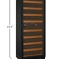 24" Wide Vite II Tru-Vino 99 Bottle Dual Zone Black Right Hinge Wine Refrigerator - AO YHWR99-2BR20-Wine Coolers-The Wine Cooler Club