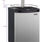 24" Wide Single Tap Stainless Steel Commercial/Residential Kegerator-Kegerators-The Wine Cooler Club