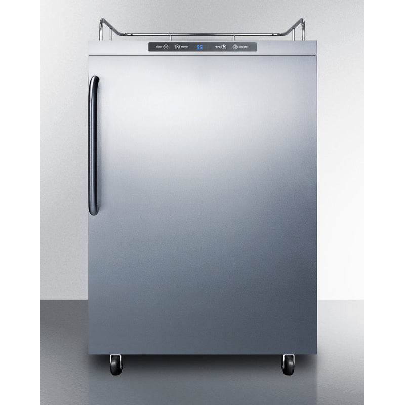 Summit 24" Wide Outdoor Kegerator SBC635MOSNK-Kegerators-The Wine Cooler Club