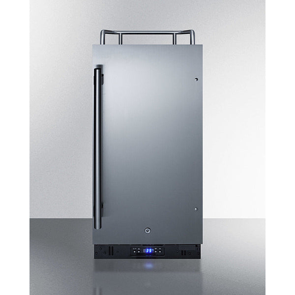 Summit 15 Wide Built-In Kegerator SBC15NKCSS-Kegerators-The Wine Cooler Club