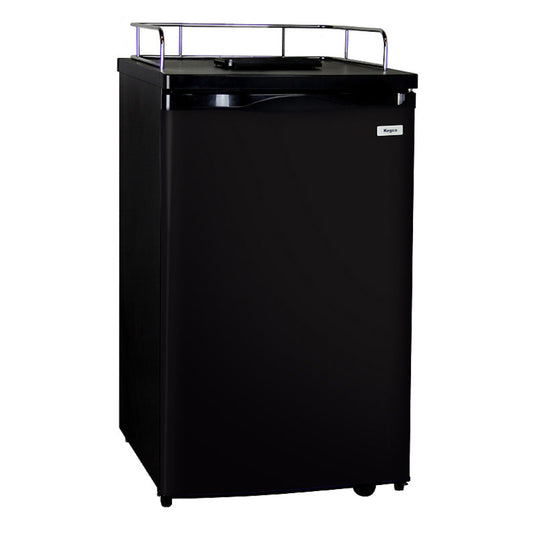 20" Wide Black Kegerator - Cabinet Only-Kegerators-The Wine Cooler Club