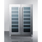 Summit 24" Wide Built-In Wine Cellar CLFD24WCCSS-Wine Cellars-The Wine Cooler Club