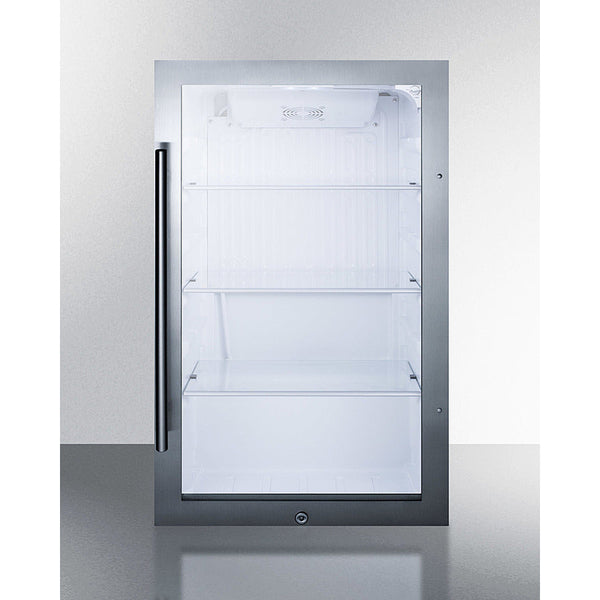 Summit Shallow Depth Indoor/Outdoor Beverage Cooler, ADA Compliant SPR489OSADA-Beverage Coolers-The Wine Cooler Club