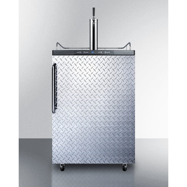 Summit 24 Wide Built-In Kegerator SBC635MBIDPL-Kegerators-The Wine Cooler Club
