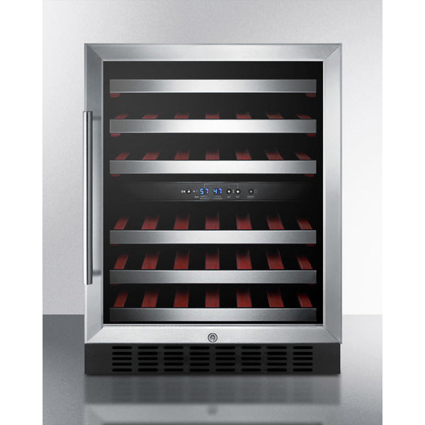 Summit 24 Wide Built-In Wine Cellar SWC530BLBIST-Wine Cellars-The Wine Cooler Club