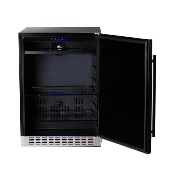 Azure 2.0 24 Inch Built-In Compact Refrigerator with 5.6 cu. ft. Capacity-Beverage Coolers-The Wine Cooler Club