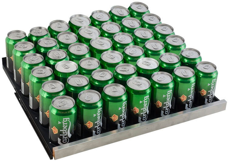 47" Wide FlexCount II Series 56 Bottle/154 Can Dual Zone Stainless Steel Side-by-Side Wine Refrigerator/Beverage Center - BF 3Z-VSWB24-2S20-Wine Coolers-The Wine Cooler Club