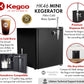 17" Wide Cold Brew Coffee Single Tap Black Mini Kegerator-Kegerators-The Wine Cooler Club